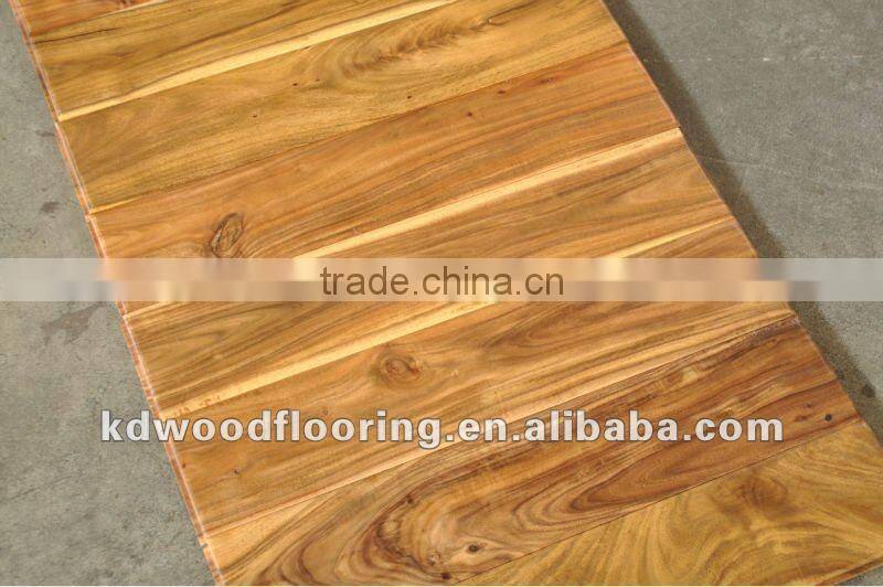 Multi layer engineered pre finished Acacia wood flooring