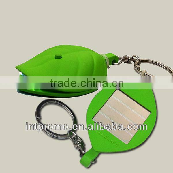 solar keychain cheap Led Flashlight
