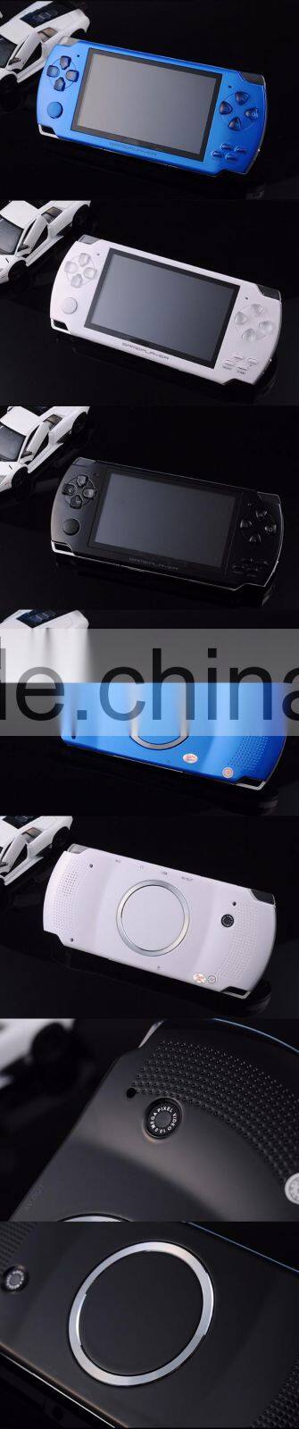 4.3" game player X6 intelligence console handheld game consoles built-in games hand held MP3 MP4 Camera function player console