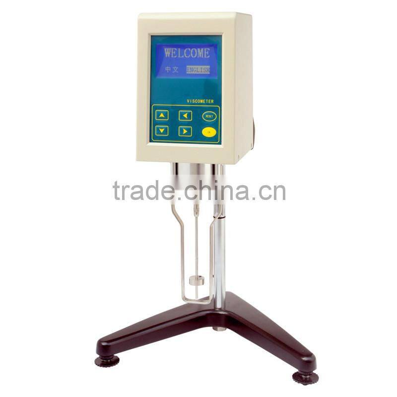 Easy operation digital rotational viscosity measurement