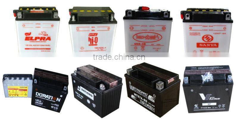 12V Chinese Maintenance Free Lead Acid Motorcycle Battery