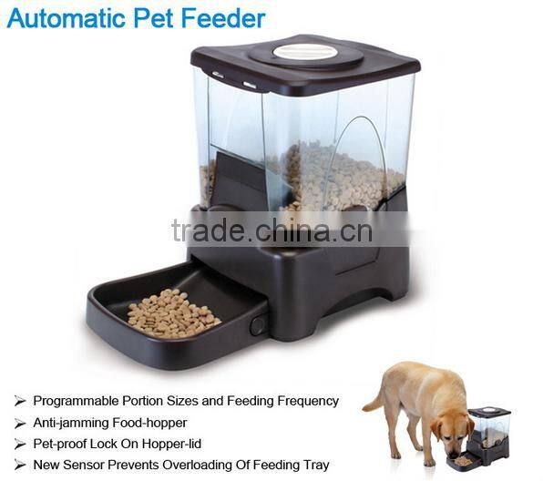 Automatic Electronic Timer Programmable Dog Feeder for Large to Small Dogs