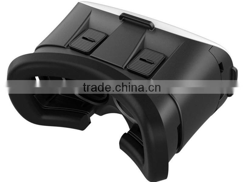 Factory Supply 3D Head Mount VR Box 2nd Generation Virtual Reality vr glasses & Bluetooth Remote Controller