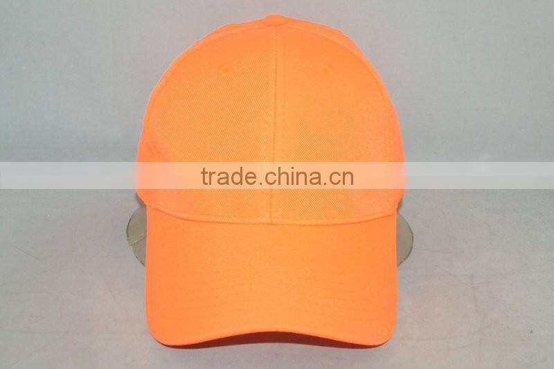 BLANK CAP / BASEBALL CAP /neonorange