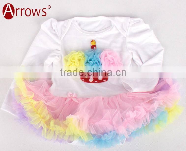 Hot Sale New 2016 Summer Girl Dress White Baby Girl Dress Children Clothing Children Dress 0-12Month