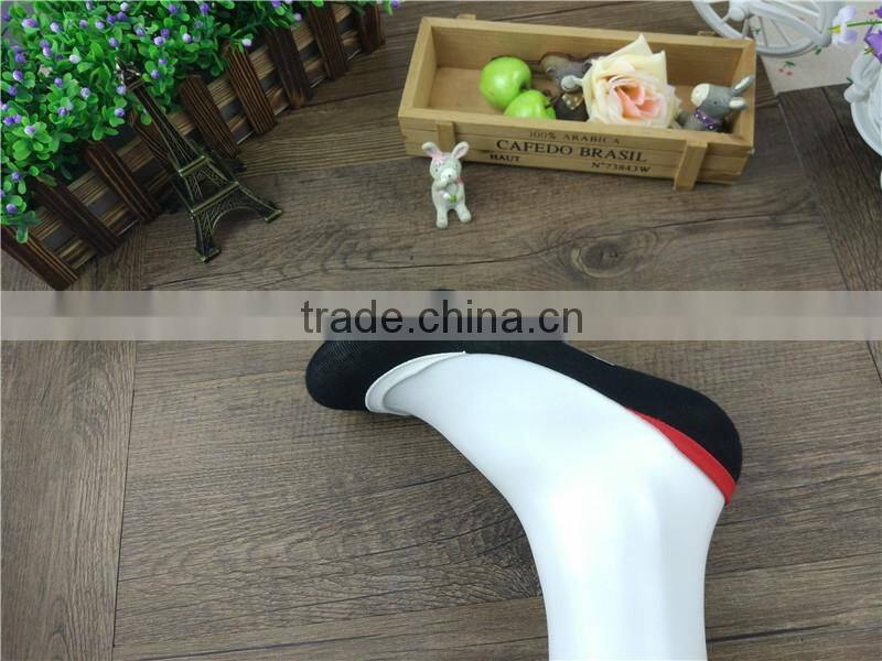 New design grey/purple/black colorful sock classial style