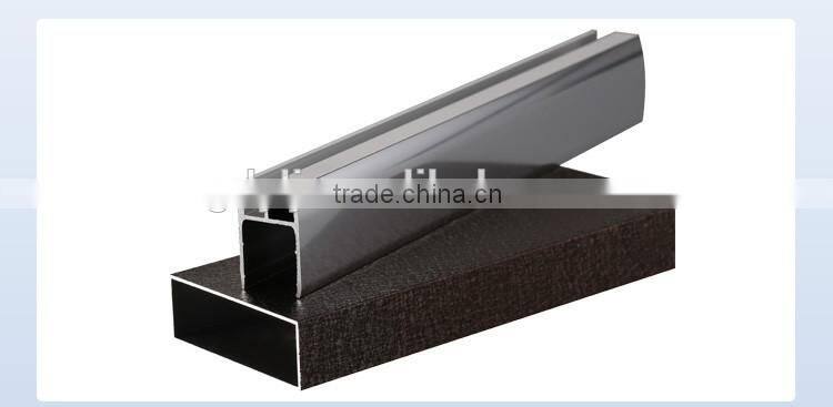Acid polishing aluminum frame profiles shower room design