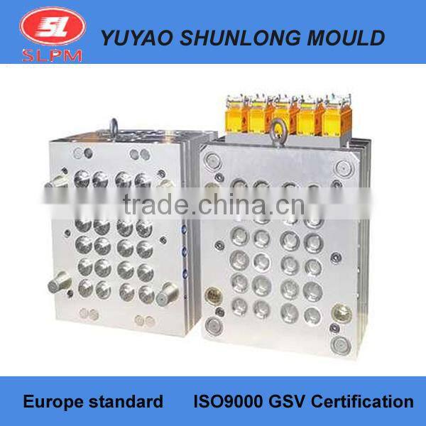 Precision 24 cavities 20l water bottle plastic cap drawing mould