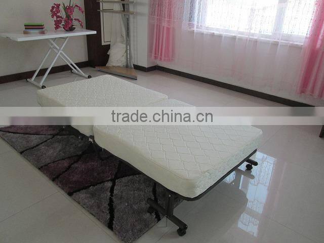 Adjustable backup electirc folding bed