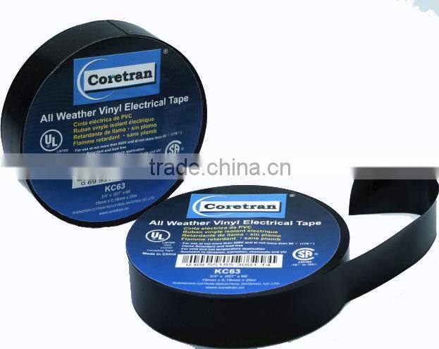 Professional Supplier All Weather vinyl electrical Insulation tape