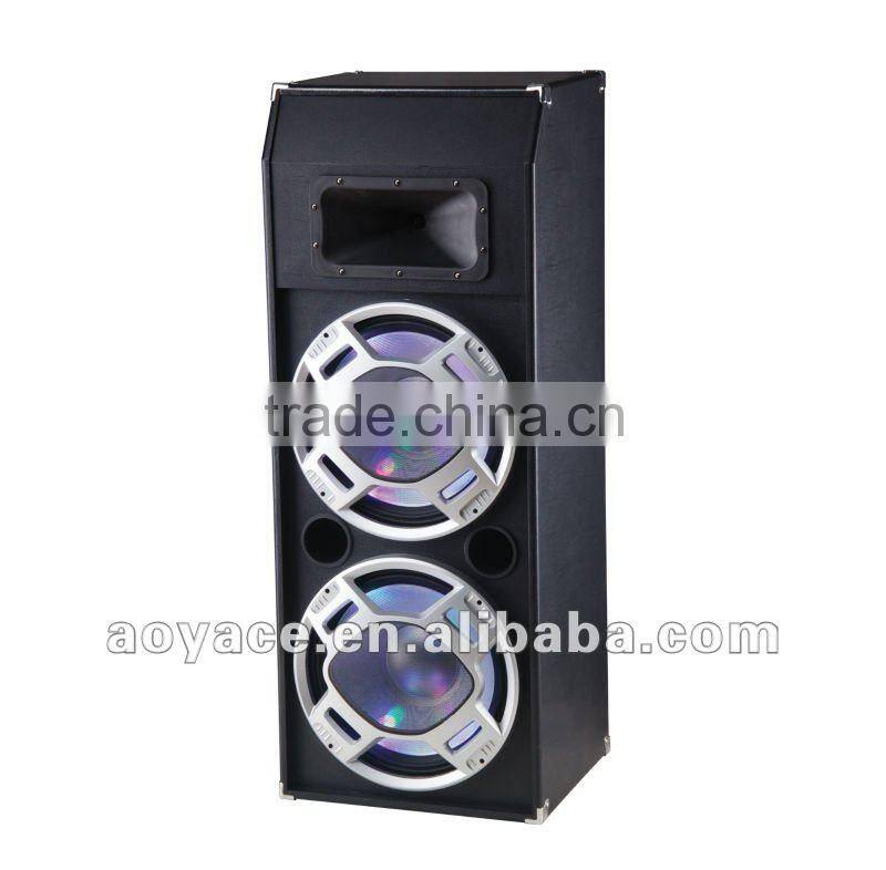 2.0 speakers with dual 15"woofer