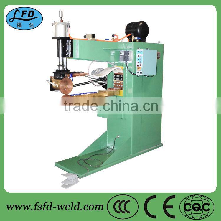 Automatic kitchen sink rolling seam welding machine