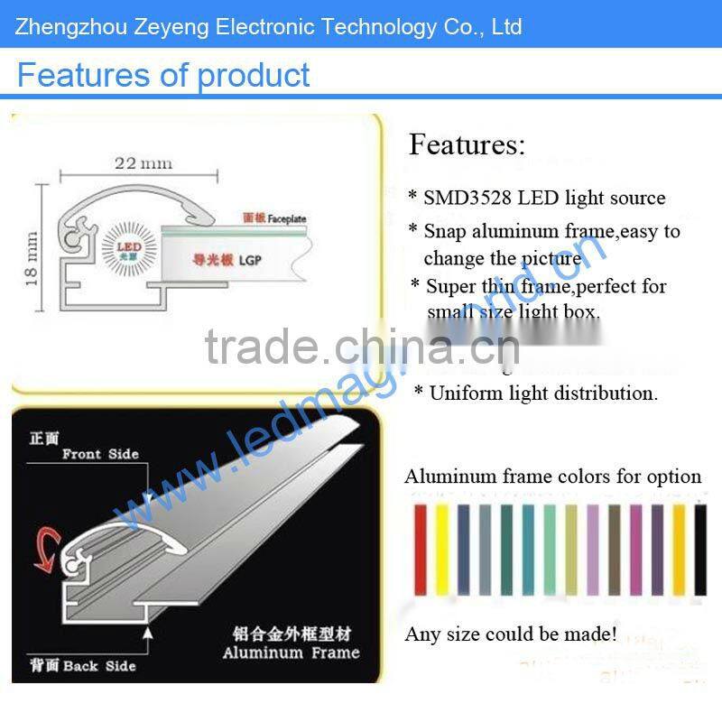 New advertising electronic led acrylic display pieces