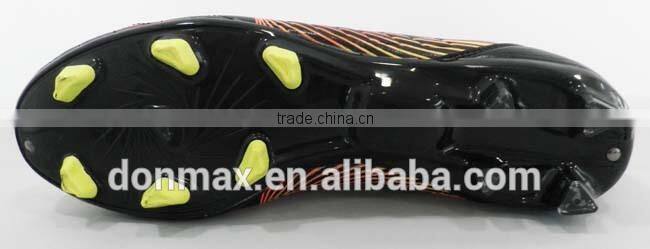 Colorful soccer cleats football boots With PU Upper/TPU Outsole