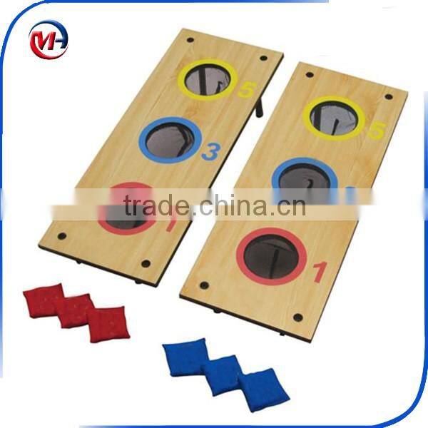 New Custom Bean Bag Corn Toss with 3 holes