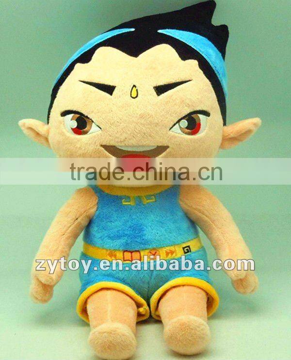Cute Stuffed Boy Doll Toys OEM