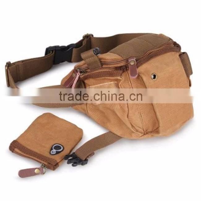 Custom eco friendly wholesale canvas sling bag