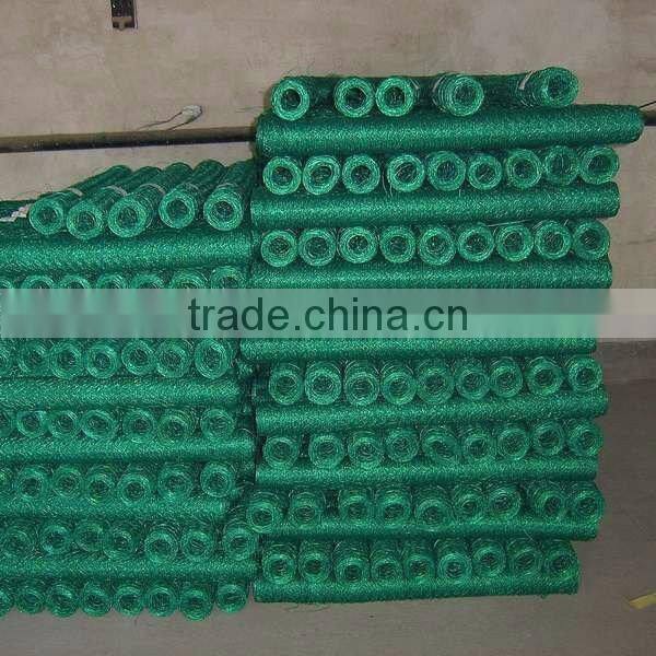 PVC coated hexagonal chicken wire mesh netting