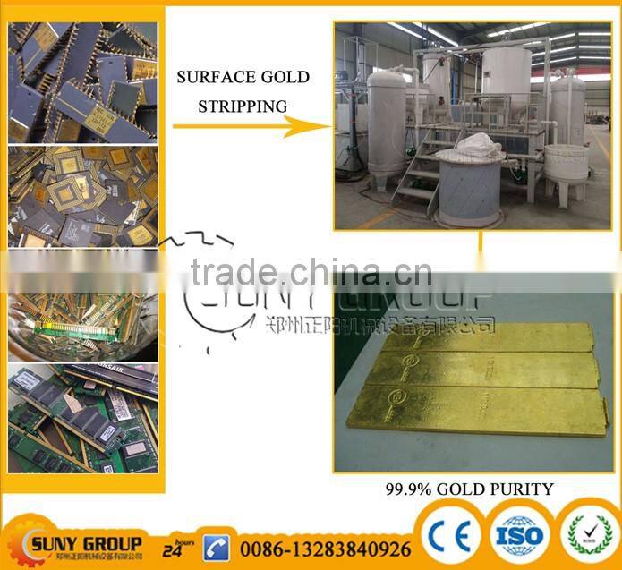 Scrap Computer CPU Recycle Machine CPU Gold Recovery Machine