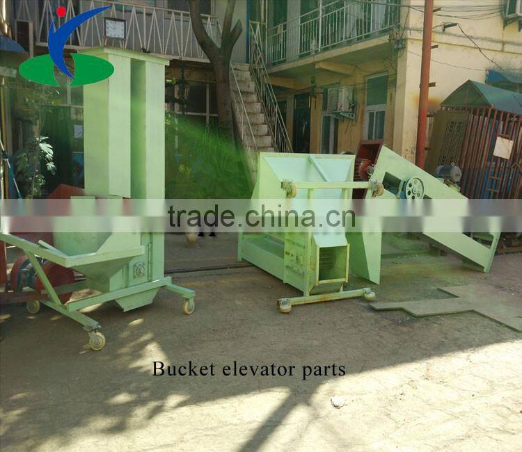 China bucket elevator conveyor with plastic elevator bucket