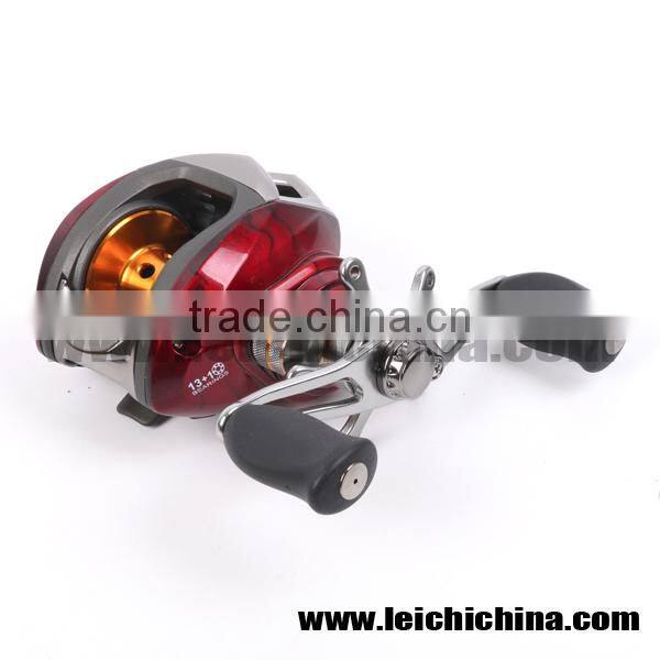 Magnetic & Centrifugal Dual brake system baitcasting reels