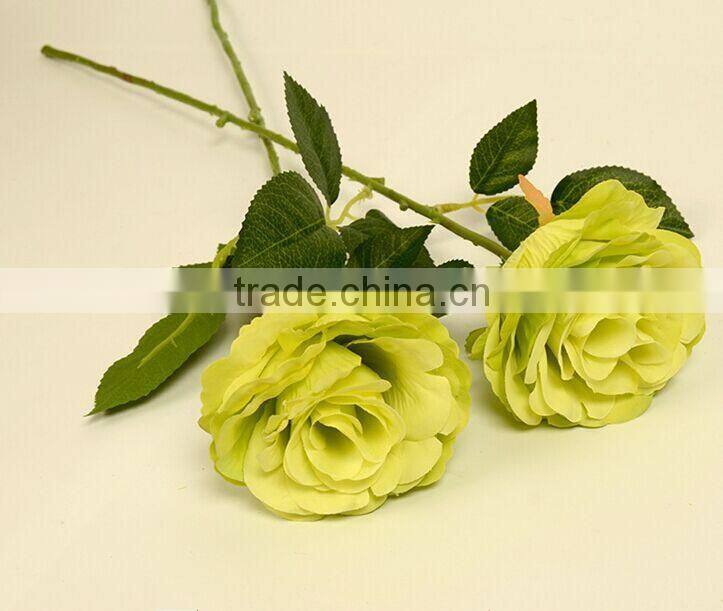 Single decorative Artificial rose flower
