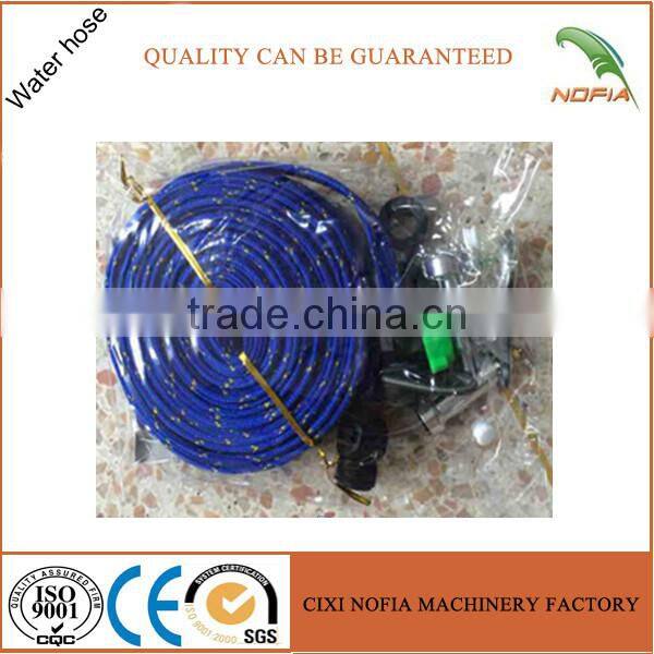 PVC inner hose DIN15 DIN20 water garden car wash hose with small iron gun