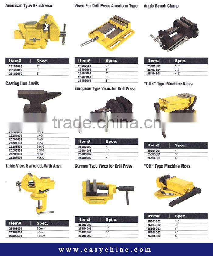 Types Of Bench Vice