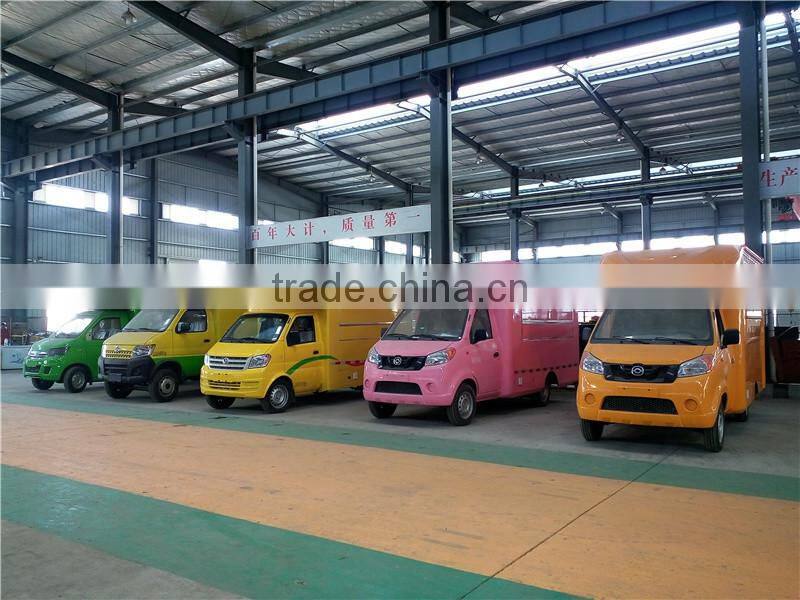 Newest truck Dongfeng mobile food truck for sale