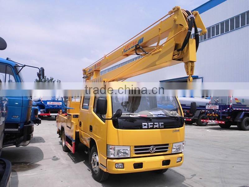 Hot selling DFAC 4*2 16m Aerial Platform High-altitude Operating Truck