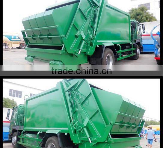 new style carbon steel garbage truck cleaning
