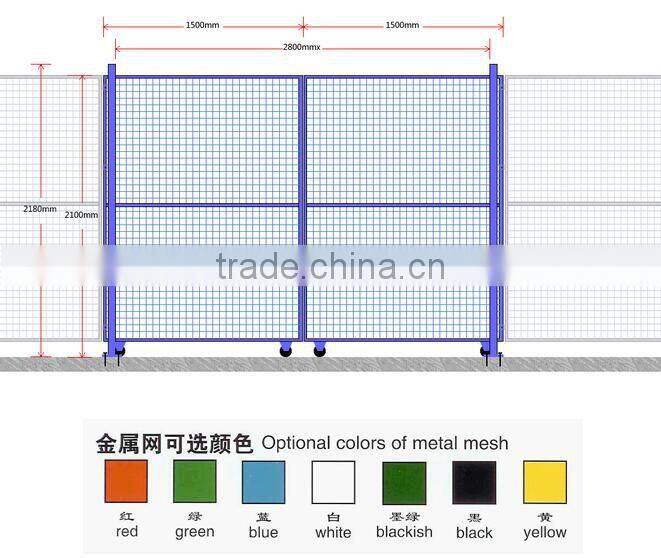 cheap price powerd coated 3d folded metal fencing