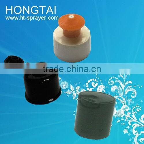 2016 plastic jars flip top cap screw top bottle lids 24/415