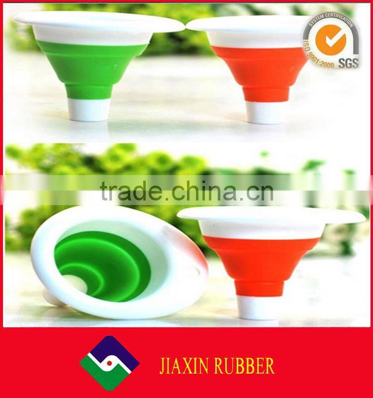 New arrival durable silicone collapsible funnel foldable funnel for liquid transfer