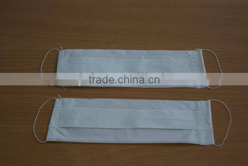 Cheapest Food Industry Disposable Paper Face Mask