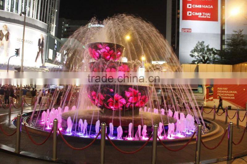 Beautiful ceramic water fountain