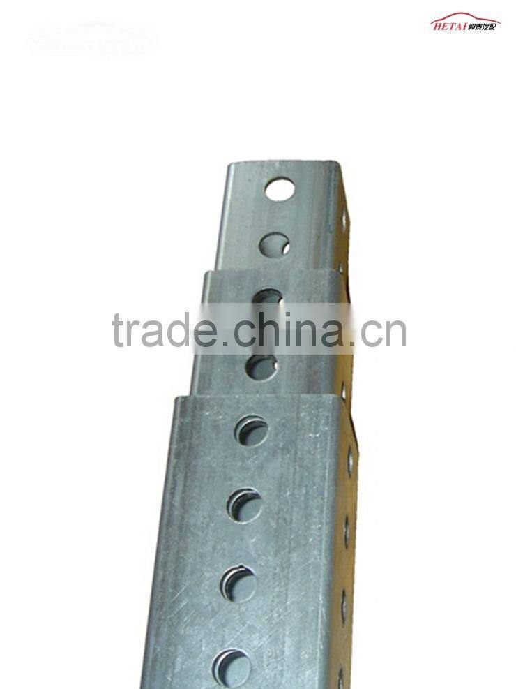 Perforated and Galvanized Traffic Safety Square Sign Posts