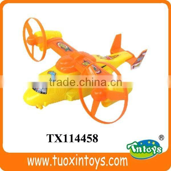pull string mini small plastic toy airplane for sale
