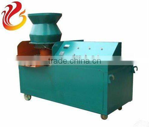 High output straw briquette machine