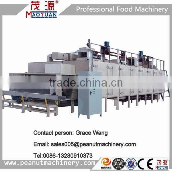 Continuous roaster for peanut,cashew nut,almond
