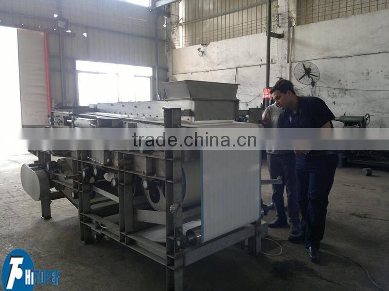 Alibaba golden supplier Vacuum belt filter press