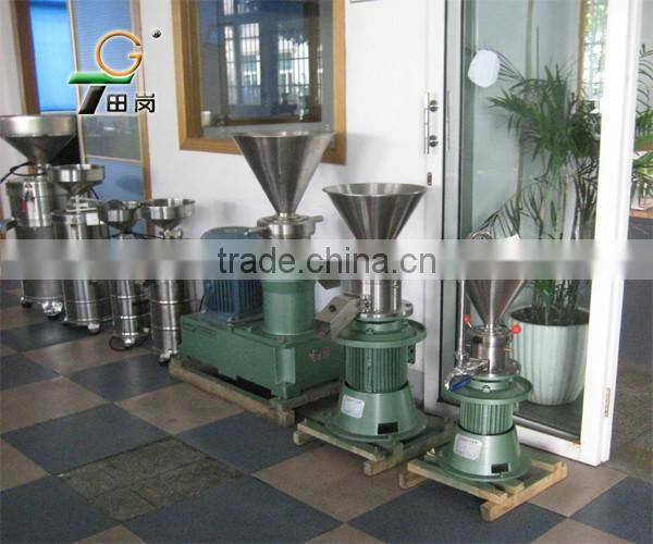 JM-80 shanghai full stainless still colloid mill almond butter paste making machine peanut butter machine