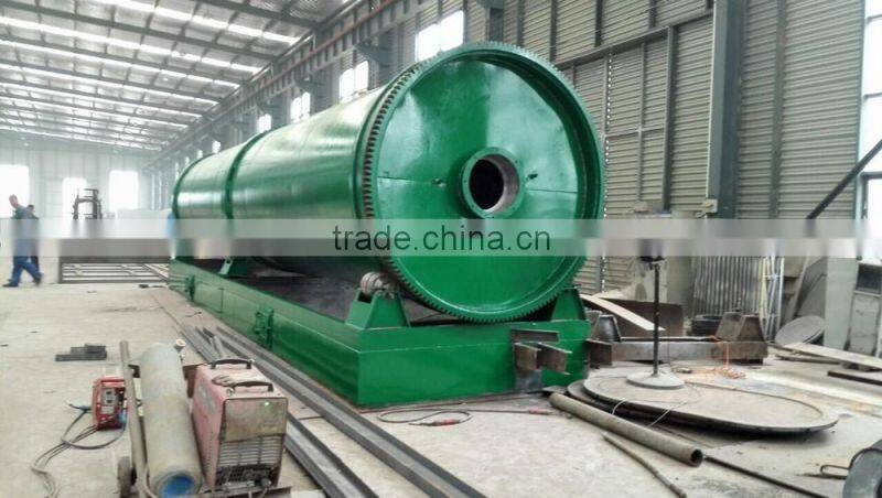 Used Plastic Refining Equipment Getting Furnace Oil