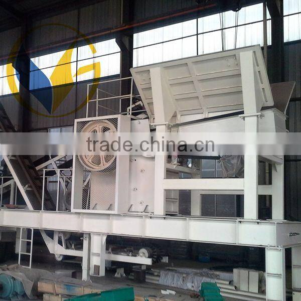 2017 China New year discount mobile crusher and mobile crushing plant