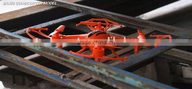 Four-axis aircraft with LED light 2.4G remote control 3D rolling a key return kids toys Drone