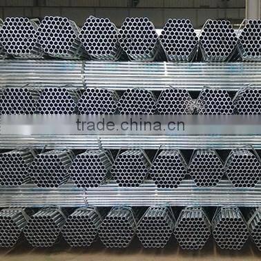 China big factory 48.3*3.5 hot dip galvanized round steel pipes