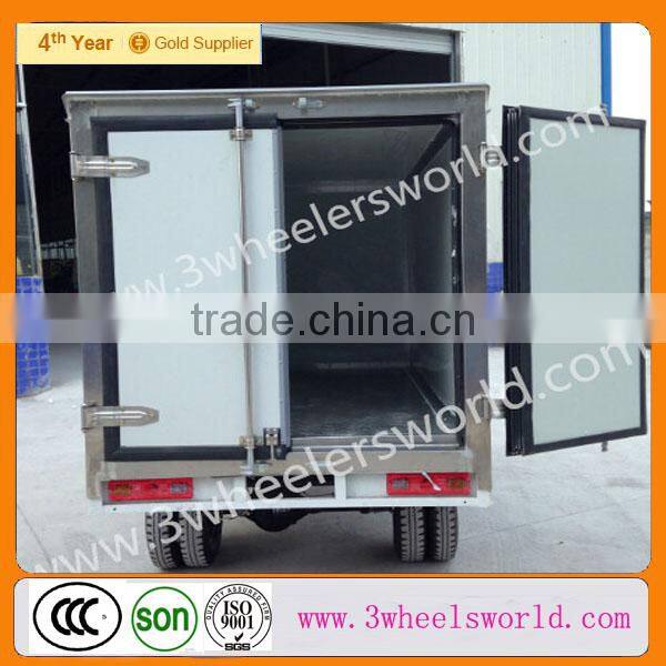 200cc Ice Cream Cargo Tricycle with Closed Cargo Box for sale