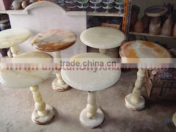 WholeSale POPULAR DESIGNS BEST QUALITY ONYX TABLES COLLECTION