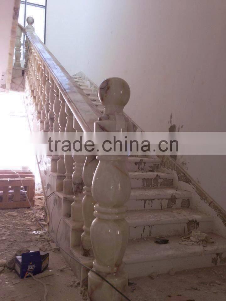 CUSTOM DESIGN ONYX BALUSTRADE COLLECTION