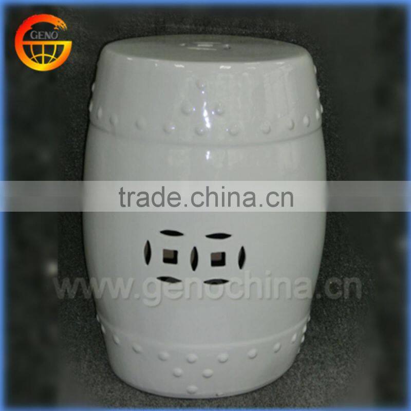 chinese ceramic garden stool for decoration